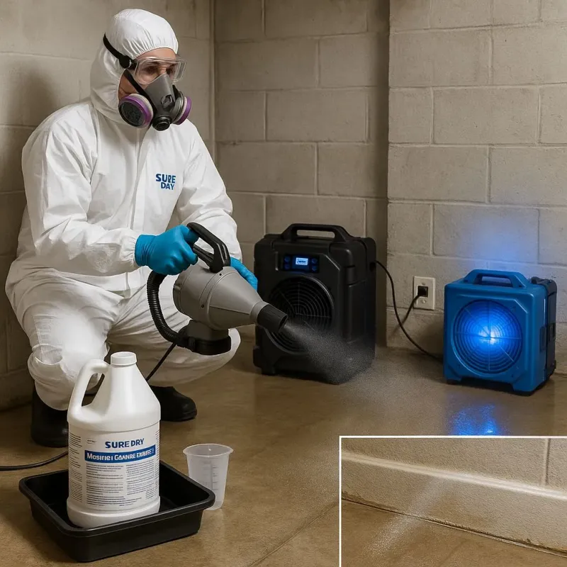 Sanitization and Odor Removal process in Forest Park, OH