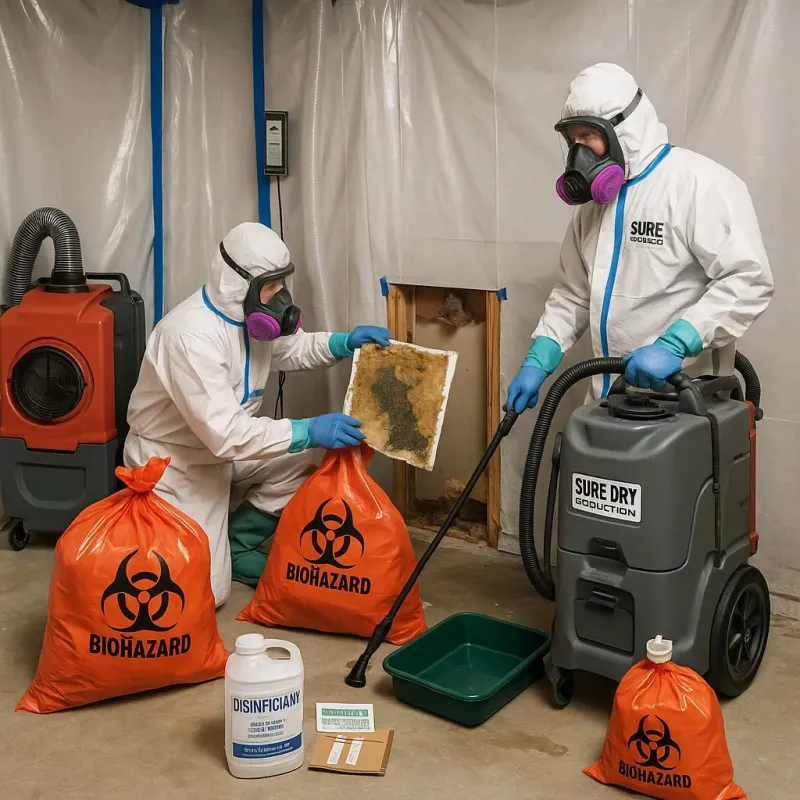 Contaminated Water Handling Protocols process in Forest Park, OH
